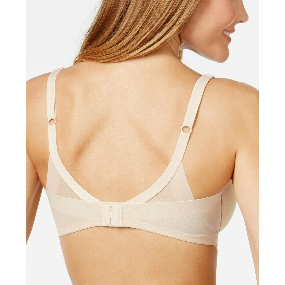 Wacoal Bra 36DDD Beige Nude Side Smoothing Underwire T Shirt Bra - Picture 4 of 6
